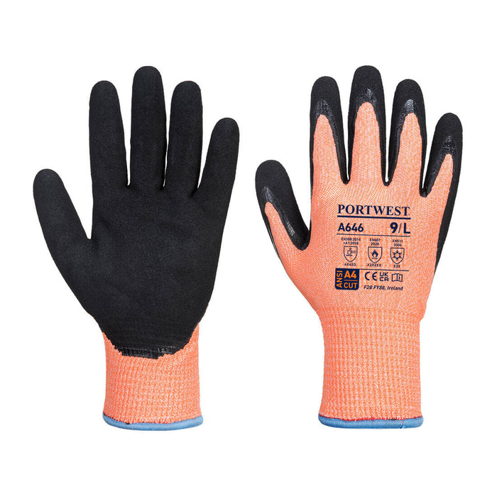 Vis-Tex Winter HR Nitrile Cut Glove | Portwest
