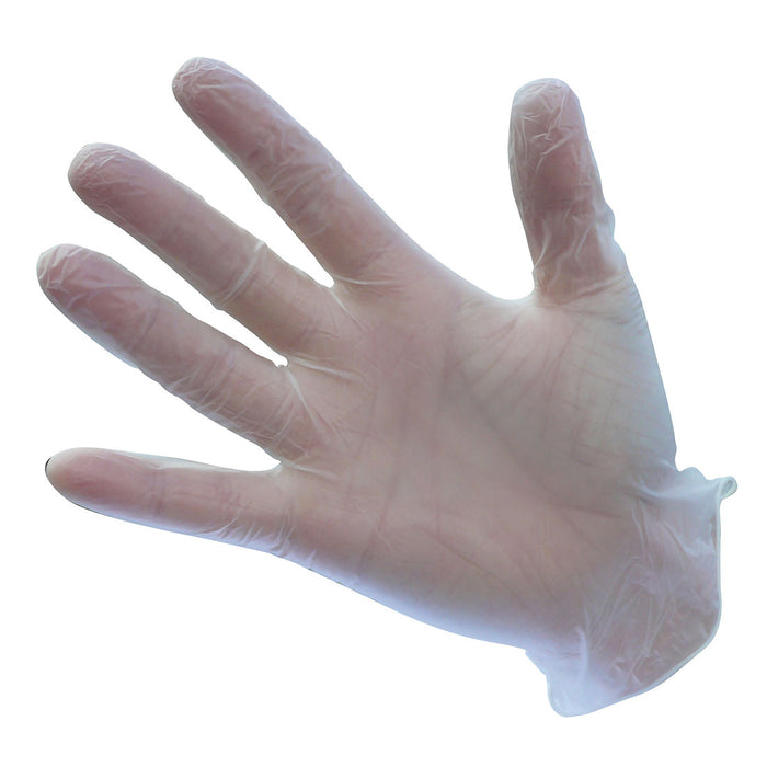 Powdered Vinyl Clear Disposable Glove (Pack of 100) | Portwest