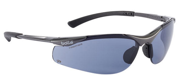 Contour Platinum Smoke Safety Glasses | Bolle
