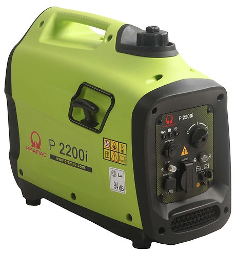 Inverter Series P2200I Single Phase Petrol Generator, 230V/50Hz, 1.9KvA | Pramac