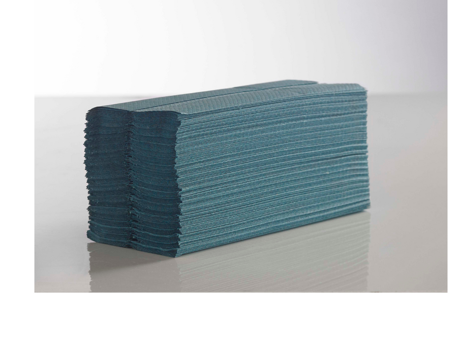 C-Fold Blue Hand Towels (Pack of 2640 Sheets) | Lucart