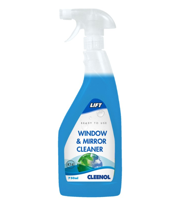 Window & Mirror Cleaner 750ml Spray | Cleenol