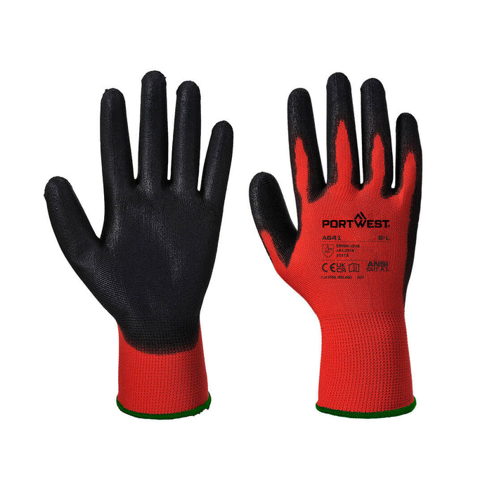 Red PU Glove | Portwest