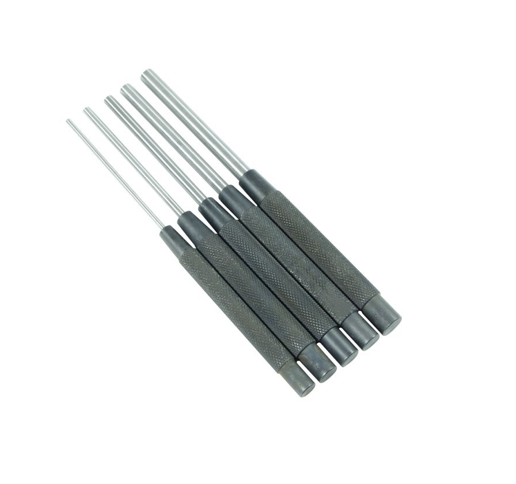 5 Piece Extra Long Parallel Pin Punch Set | Jefferson Professional