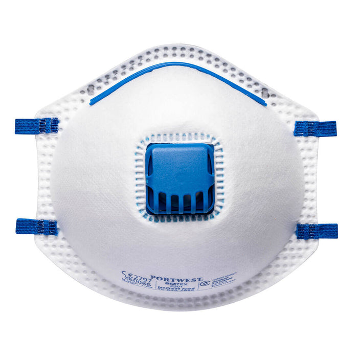 FFP2 Valved Respirator Mask (10 Pack) | Portwest