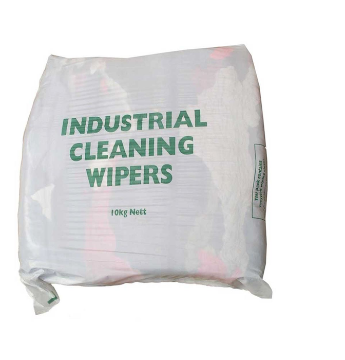 Mixed Cotton Wipe Rags | 10Kg Bag