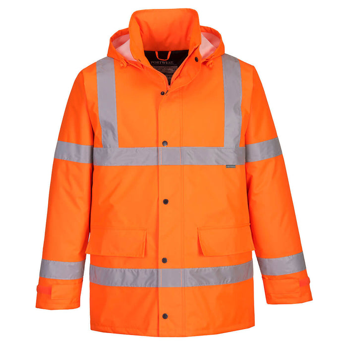 Hi-Vis Winter Traffic Waterproof Jacket | Portwest