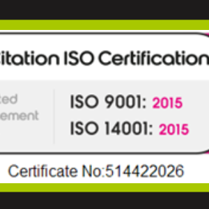 Our ISO Accreditation