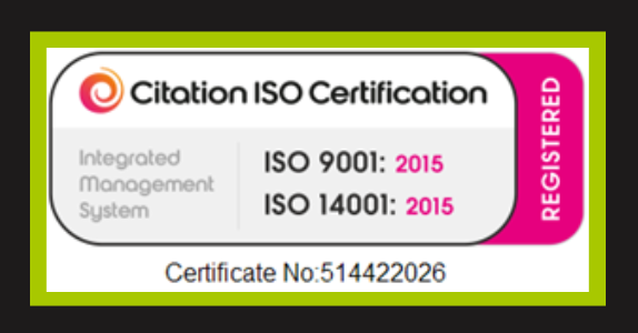 Our ISO Accreditation