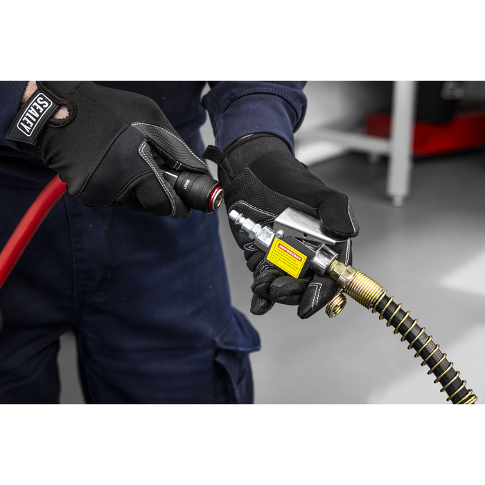 Viking Professional Long Reach Air/Manual Operation Trolley Jack with Rocket Lift 10 Tonne | 10001A