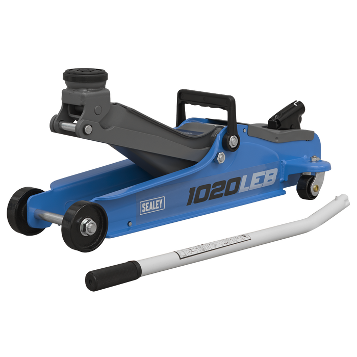 Low Profile Short Chassis Trolley Jack 2 Tonne - Blue | 1020LEB