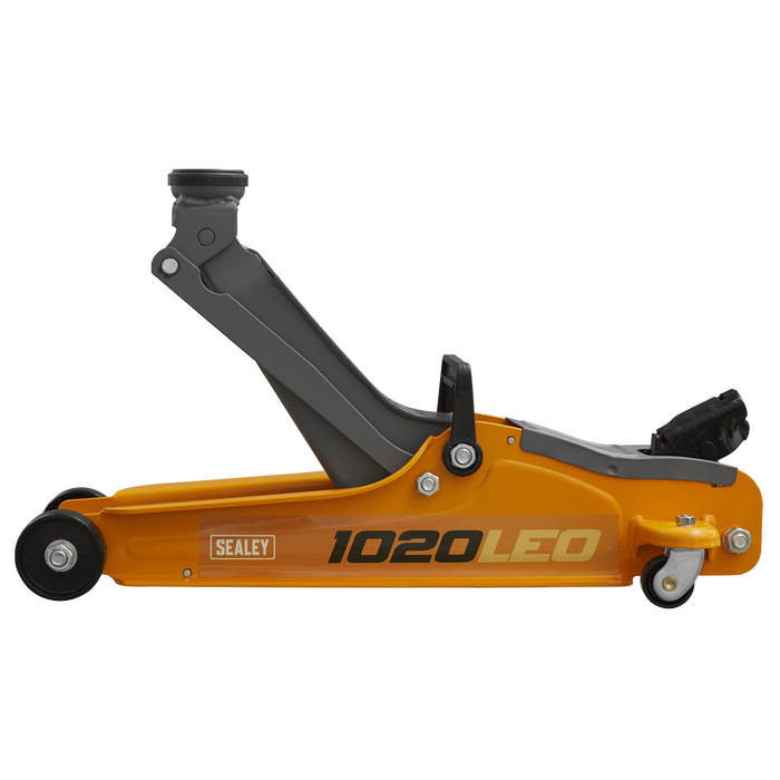 Low Profile Short Chassis Trolley Jack 2 Tonne - Orange | 1020LEO