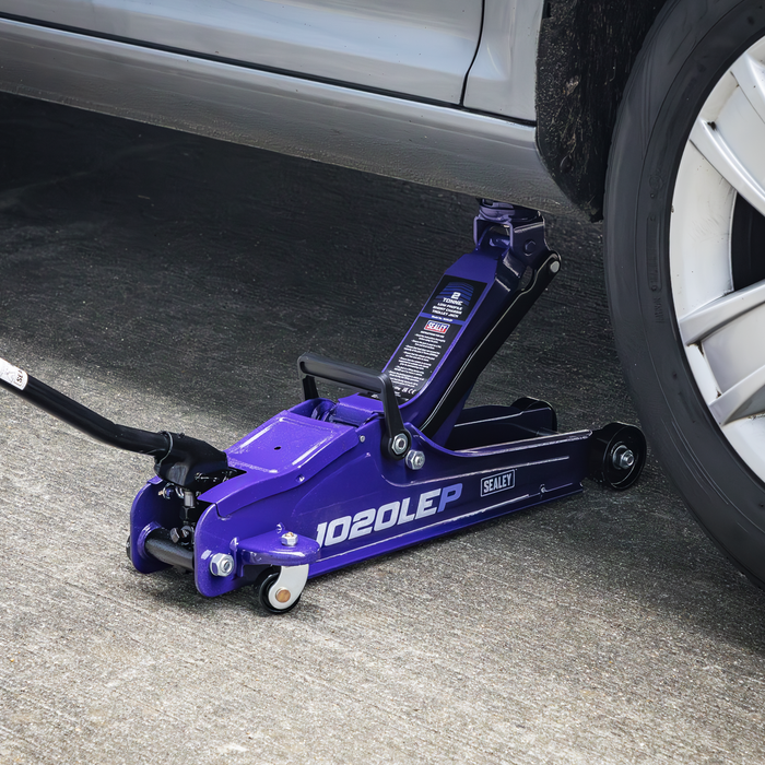 Low Profile Short Chassis Trolley Jack 2 Tonne - Purple | 1020LEP