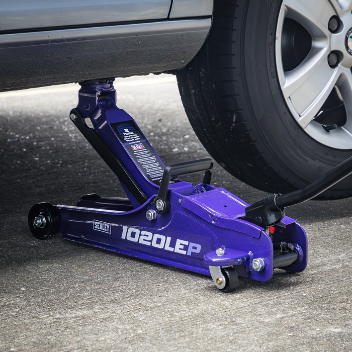 Low Profile Short Chassis Trolley Jack 2 Tonne - Purple | 1020LEP