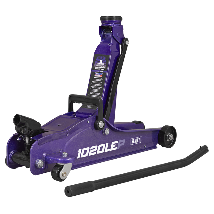 Low Profile Short Chassis Trolley Jack 2 Tonne - Purple | 1020LEP