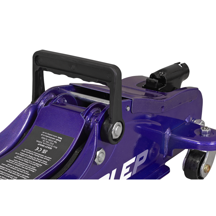 Low Profile Short Chassis Trolley Jack 2 Tonne - Purple | 1020LEP
