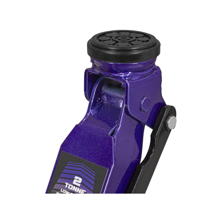 Low Profile Short Chassis Trolley Jack 2 Tonne - Purple | 1020LEP