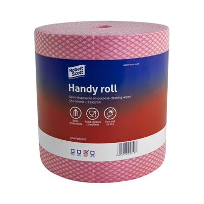 Red Semi-Reusable Handy Roll | Robert Scott