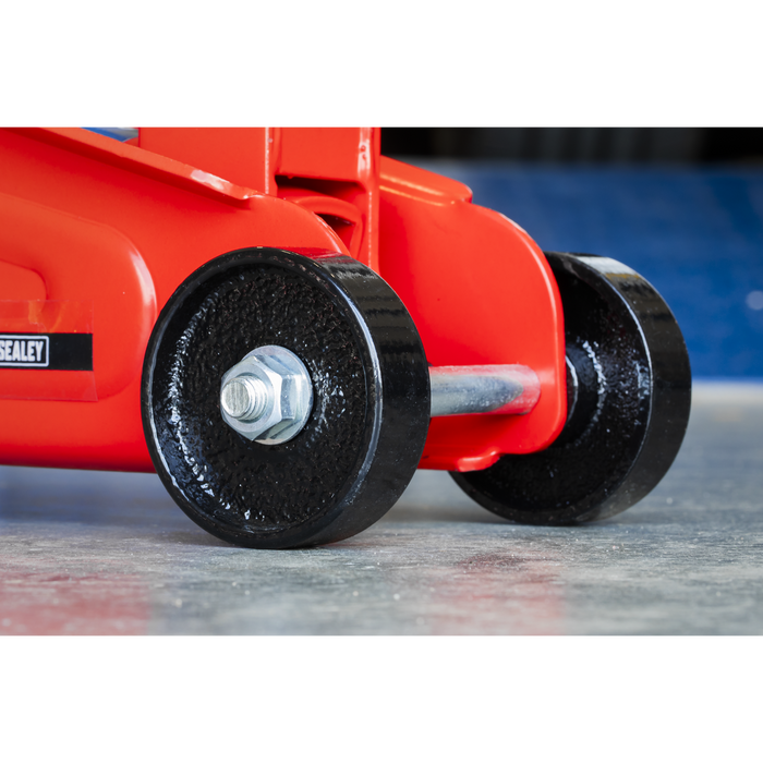 Short Chassis Trolley Jack with Storage Case 2 Tonne | 1050CXD