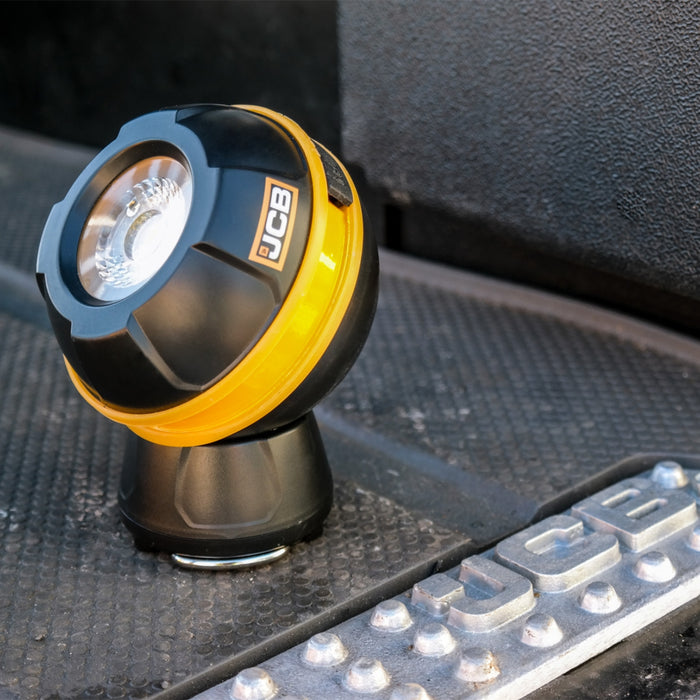 JCB Globe LED Rechargeable Task Light With Rotating Magnetic Base | JCB-PT5S