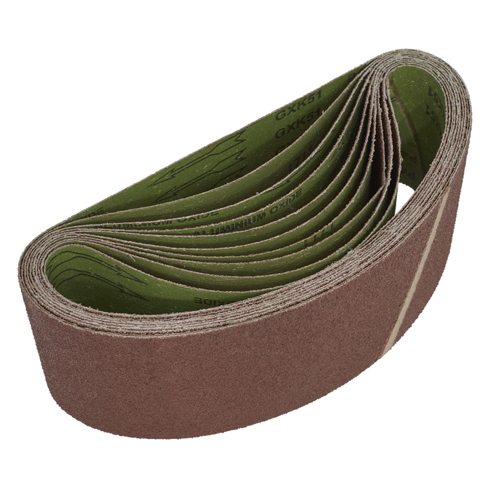 Worksafe® 100 x 610mm Sanding Belt 40Grit - Pack of 10 | WSB6140