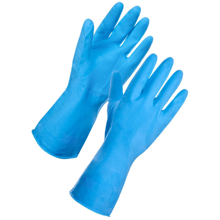 Household Latex Cleaning Gloves (Box of 144 Pairs) | Supertouch