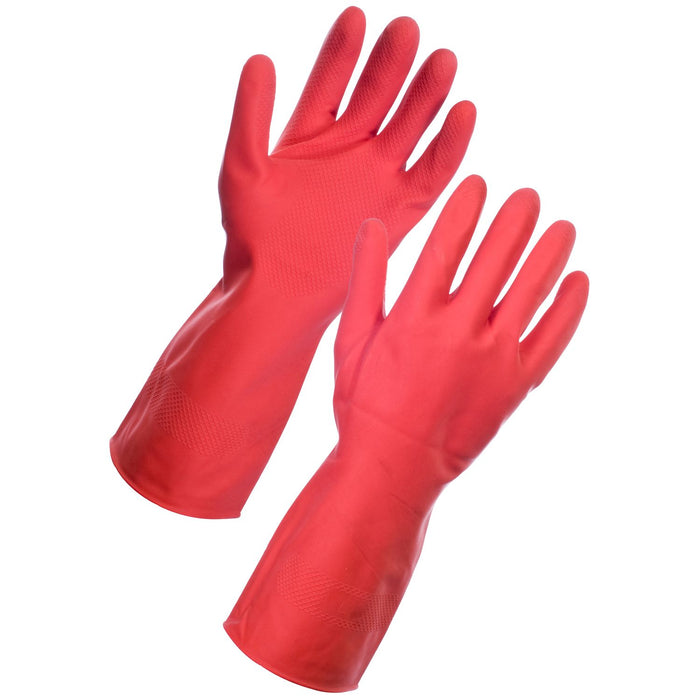 Supertouch Household Latex Cleaning Gloves (Box of 144 Pairs) | 133