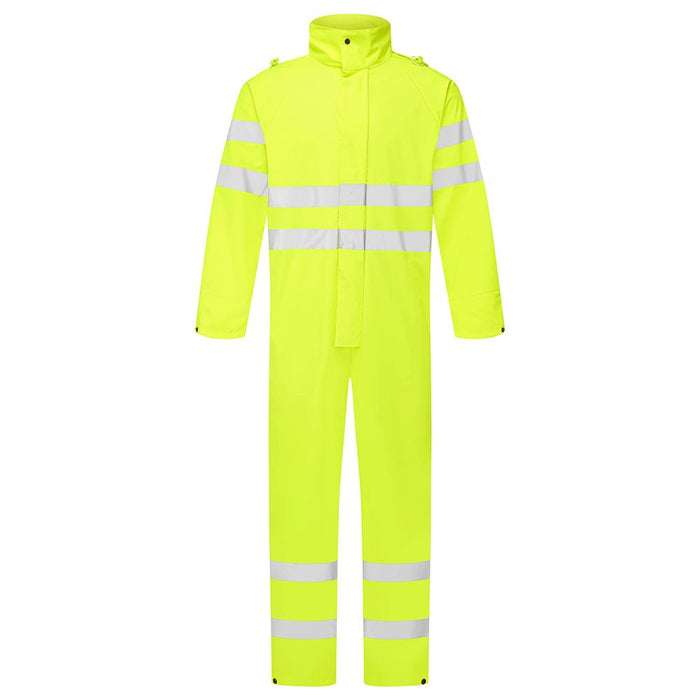 Supertouch Stormflex® Hi Vis Yellow PU Coverall | 1914