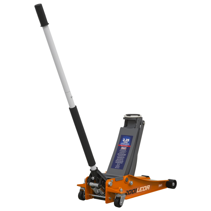 Low Profile Trolley Jack with Rocket Lift 2.25 Tonne - Orange | 2001LEOR