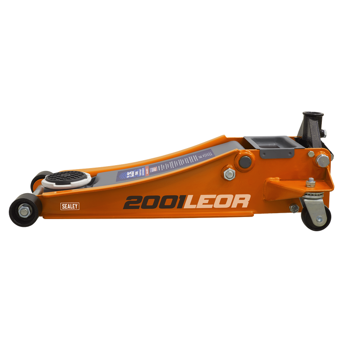 Low Profile Trolley Jack with Rocket Lift 2.25 Tonne - Orange | 2001LEOR