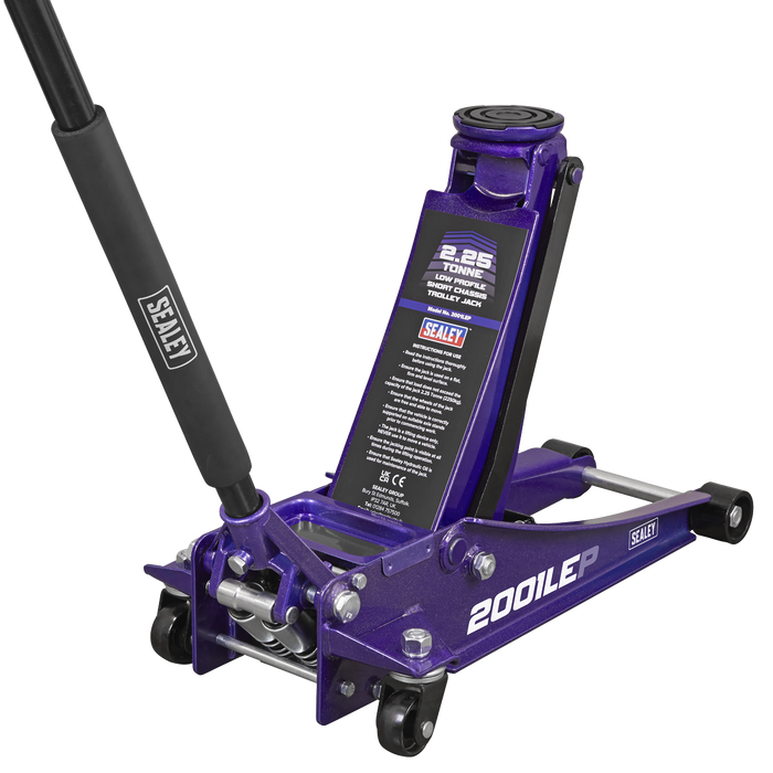 Low Profile Trolley Jack with Rocket Lift 2.25 Tonne - Purple | 2001LEP