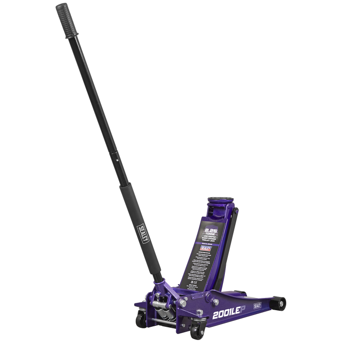 Low Profile Trolley Jack with Rocket Lift 2.25 Tonne - Purple | 2001LEP