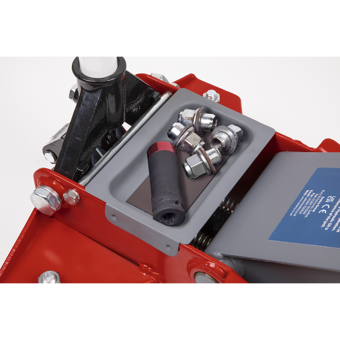 Low Profile Trolley Jack with Rocket Lift 2.25 Tonne - Red | 2001LERE