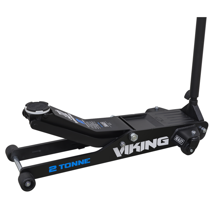 Viking Low Profile Professional Long Reach Trolley Jack with Rocket Lift 2 Tonne | 2100TB