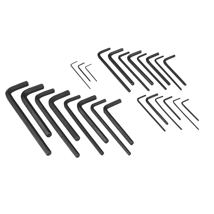 Siegen Hex Key Set 25pc | S0465