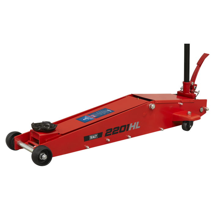Long Reach High Lift Commercial Trolley Jack 2 Tonne | 2201HL