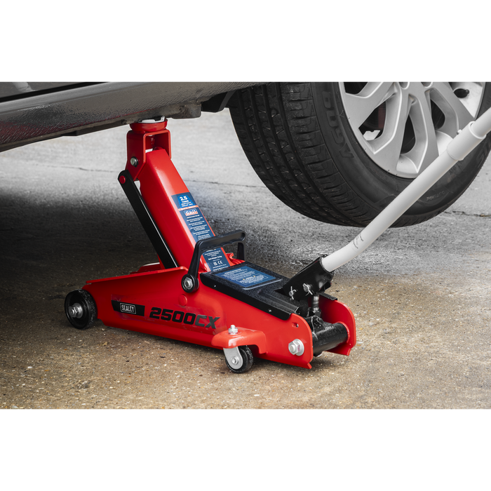 Heavy-Duty Trolley Jack 2.5 Tonne | 2500CX