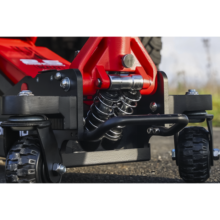 Big Wheel Hybrid Trolley Jack for Off-Road Vehicles, SUVs, Vans & 4x4s with Super Rocket Lift 2.5 Tonne | 2500RG