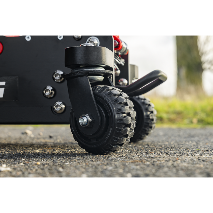 Big Wheel Hybrid Trolley Jack for Off-Road Vehicles, SUVs, Vans & 4x4s with Super Rocket Lift 2.5 Tonne | 2500RG