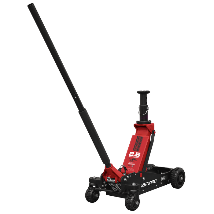 Big Wheel Hybrid Trolley Jack for Off-Road Vehicles, SUVs, Vans & 4x4s with Super Rocket Lift 2.5 Tonne | 2500RG
