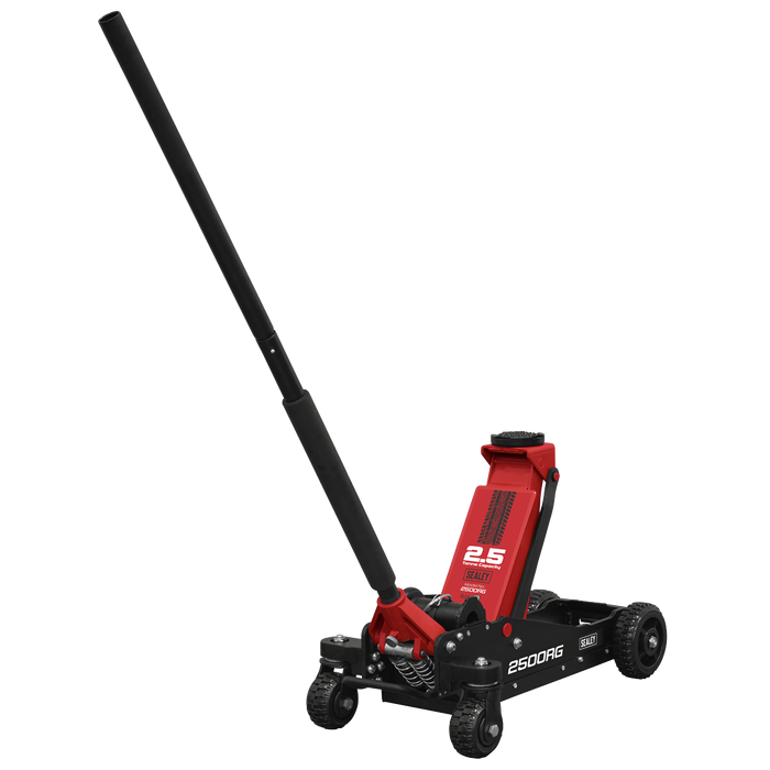 Big Wheel Hybrid Trolley Jack for Off-Road Vehicles, SUVs, Vans & 4x4s with Super Rocket Lift 2.5 Tonne | 2500RG