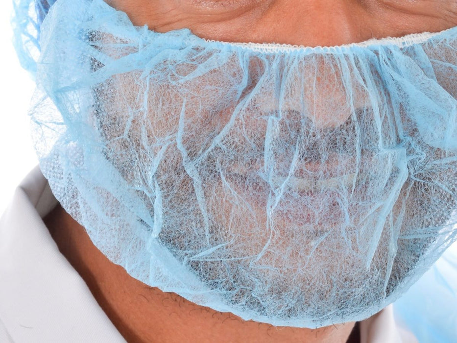 Lion Haircare Blue Beard Snoods (Pack Of 1000) Beard Covers | 30008