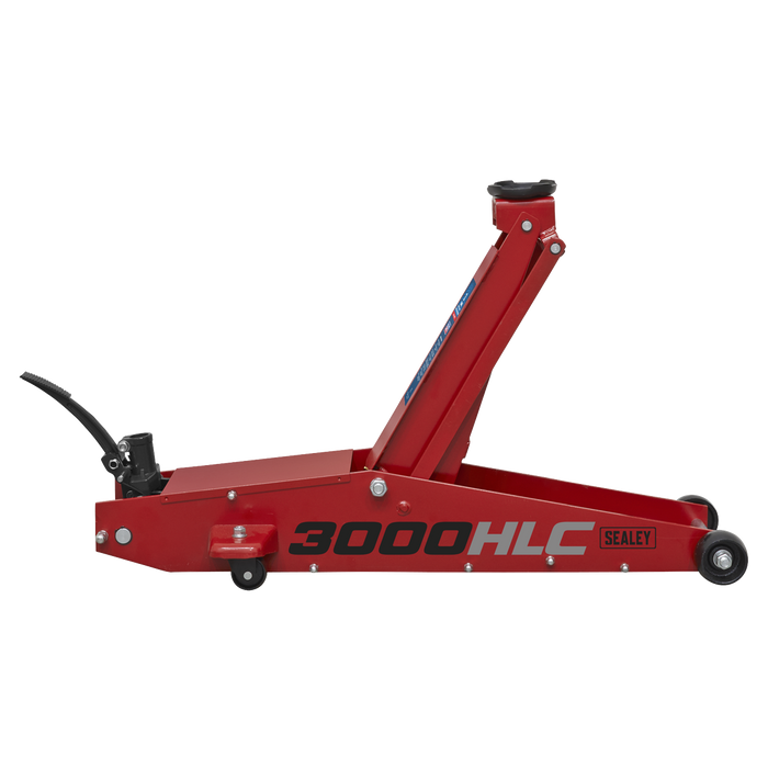 Premier Long Reach High Lift Trolley Jack 3 Tonne | 3000HLC