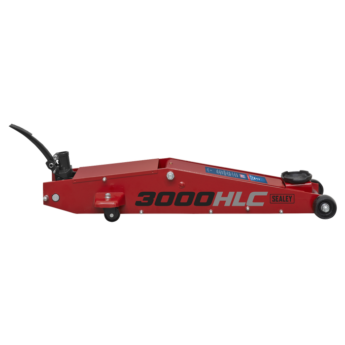 Premier Long Reach High Lift Trolley Jack 3 Tonne | 3000HLC
