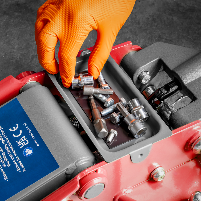 Low Profile Trolley Jack with Rocket Lift 3 Tonne - Red | 3000LE