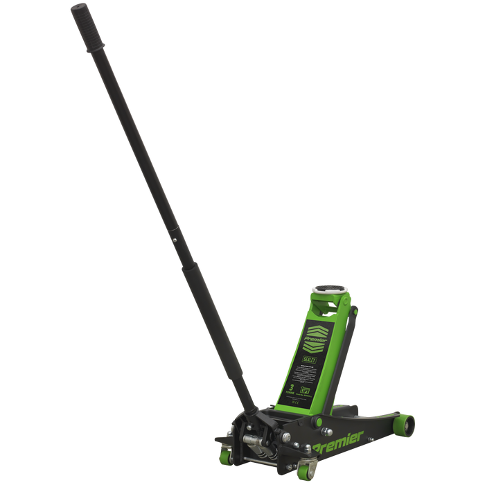 Premier Trolley Jack 3 Tonne & Axle Stands (Pair) 3 Tonne per Stand Combo | 3040AGCOMBO1