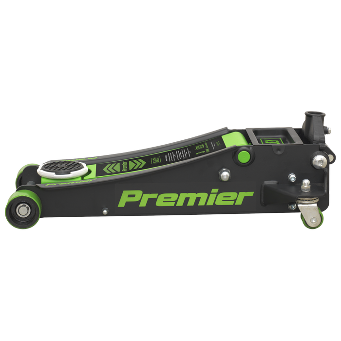 Premier Trolley Jack 3 Tonne & Axle Stands (Pair) 3 Tonne per Stand Combo | 3040AGCOMBO1