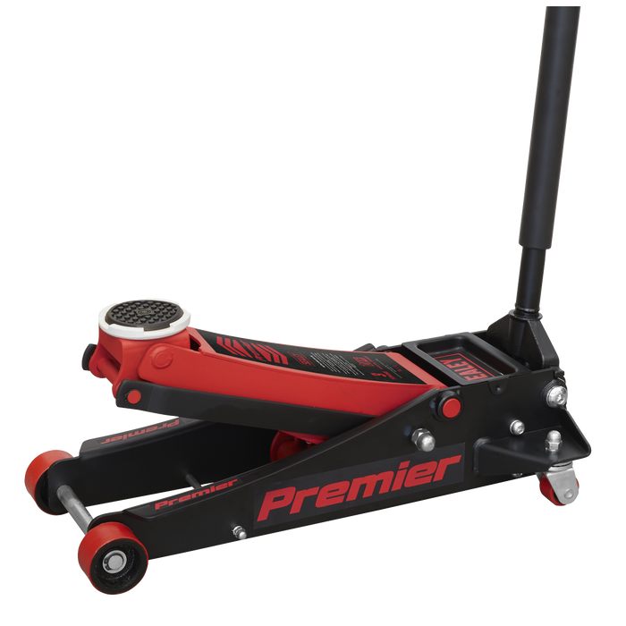 Premier Low Profile Trolley Jack with Rocket Lift 3 Tonne - Red | 3040AR