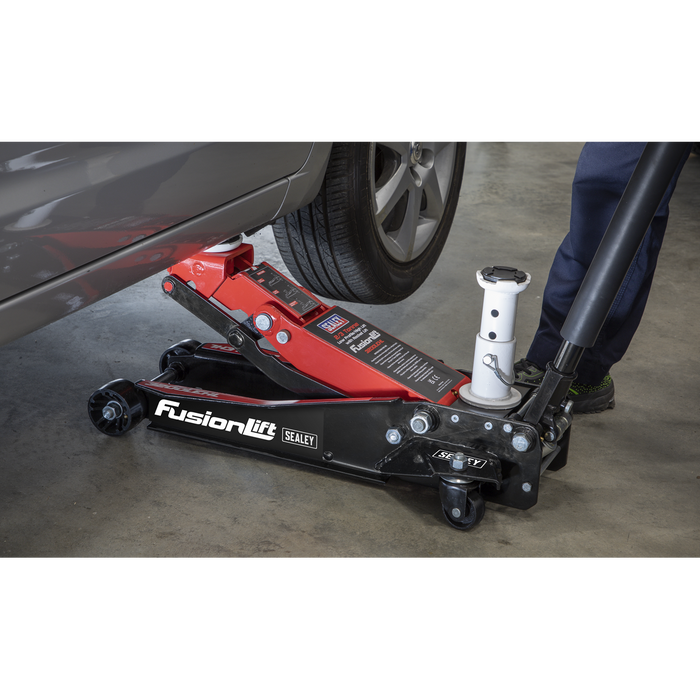 Low Profile High Lift Trolley Jack with Rocket Lift 2/3 Tonne | 3200LEHL