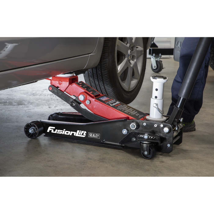 Low Profile High Lift Trolley Jack with Rocket Lift 2/3 Tonne | 3200LEHL